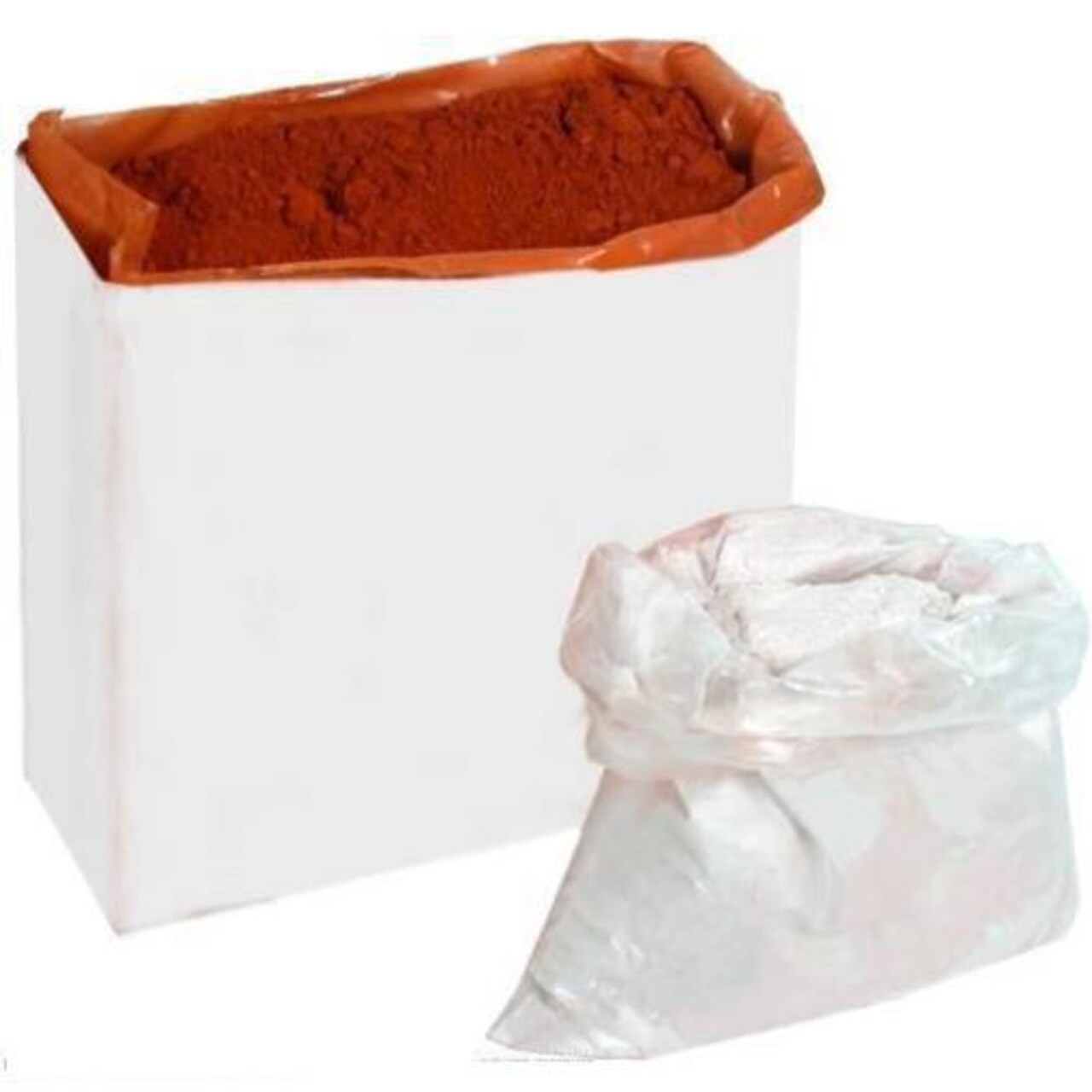 2 Watch Mineral Crystal Polish Scratch Remover Powder, 1 Red and 1 White Bag